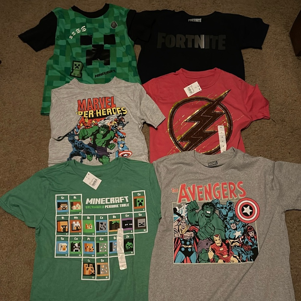 Superheroes Tshirt Sets